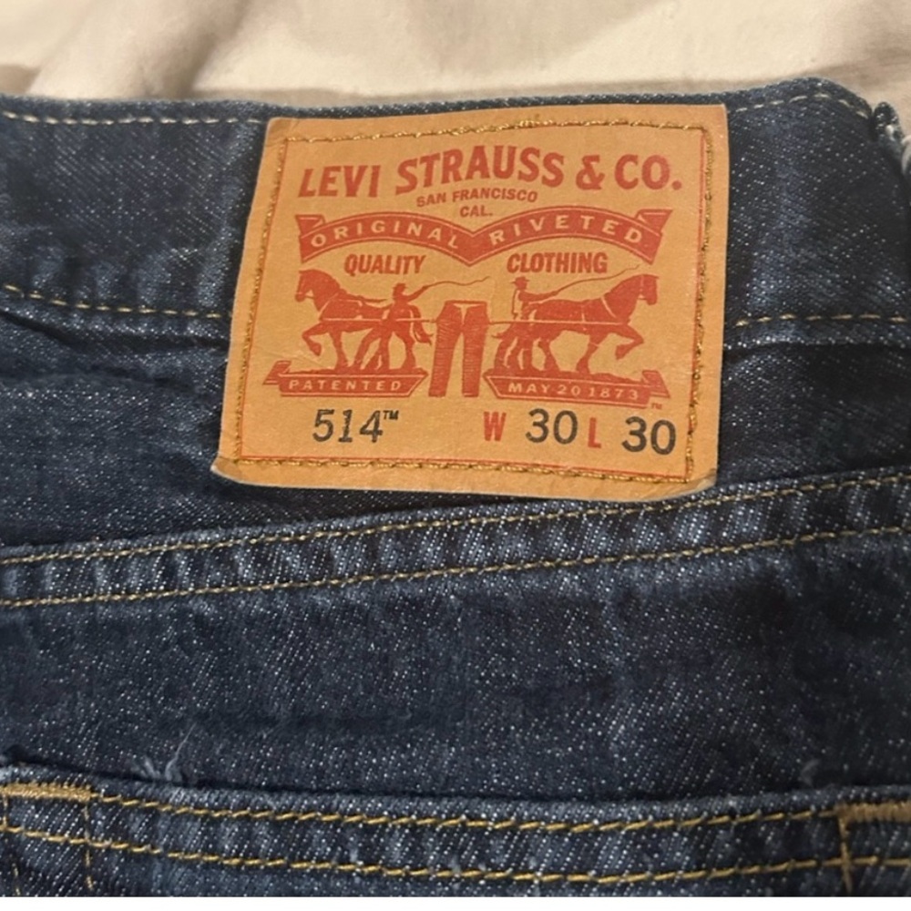 Levi's Slim Straight Blue Jeans